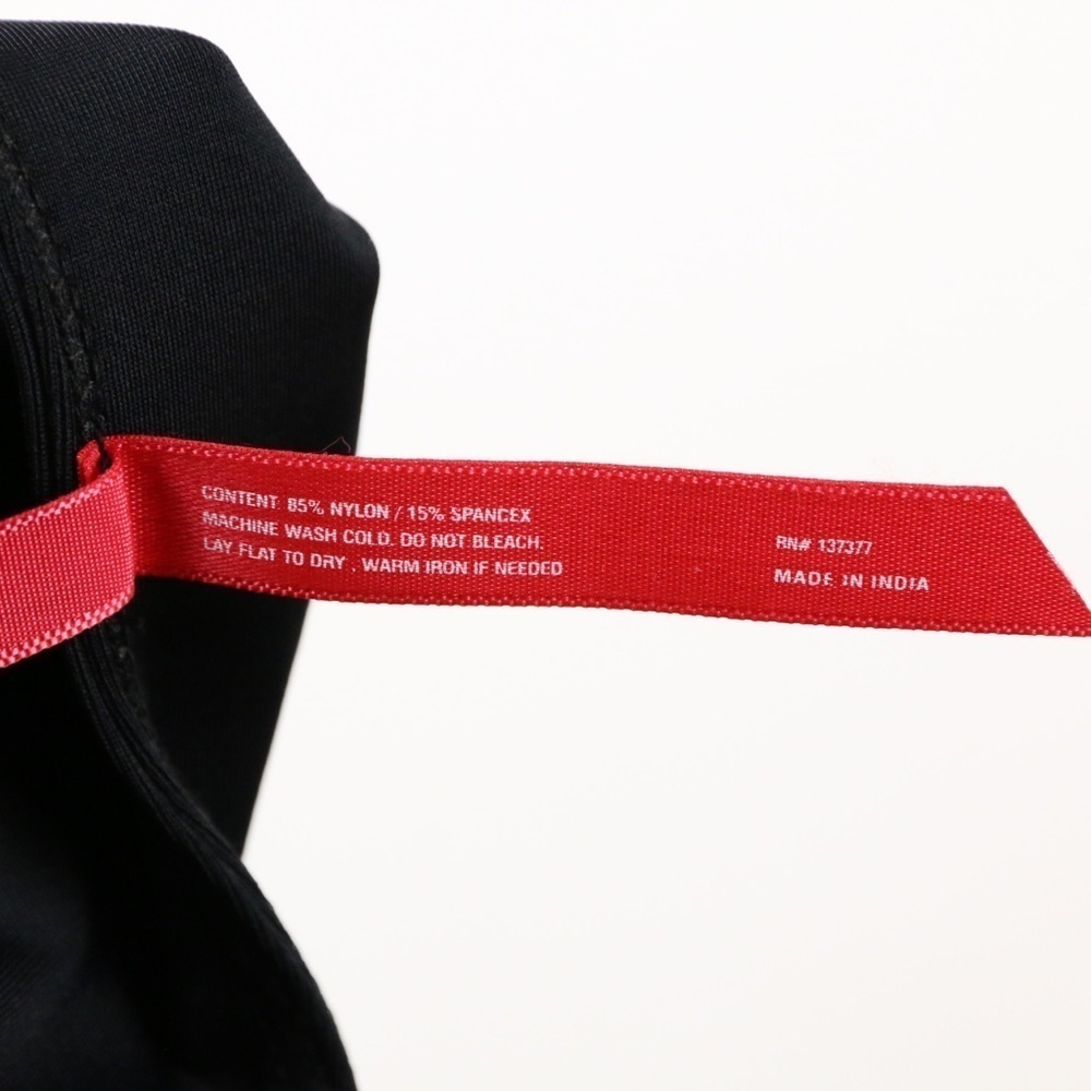 Ruby Ribbons Black Mini Dress with Mesh - Picture 7 of 7